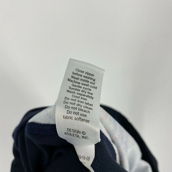 Athleta Leggings Relay Mosaic Print Crop - Picture 7 of 8